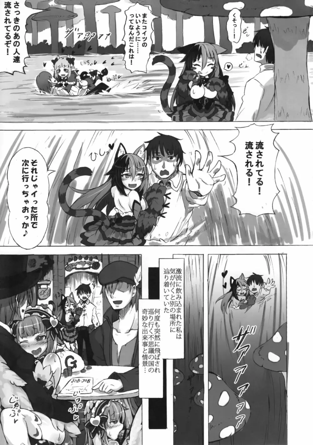 魔物娘図鑑・被害報告 ～チェシャ猫のおいでませ不思議の国～ - page14