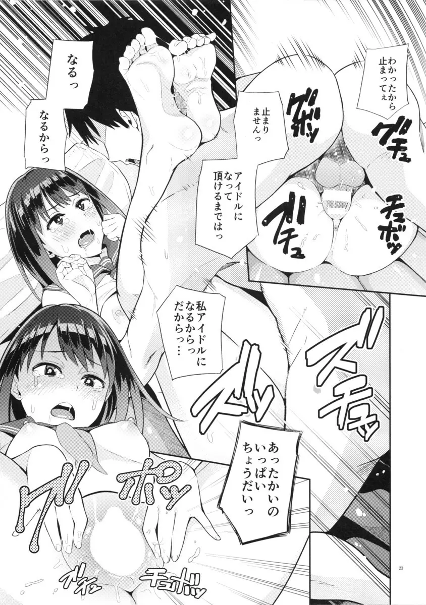 風俗嬢をアイドルにっ!! 渋谷凛編 - page22