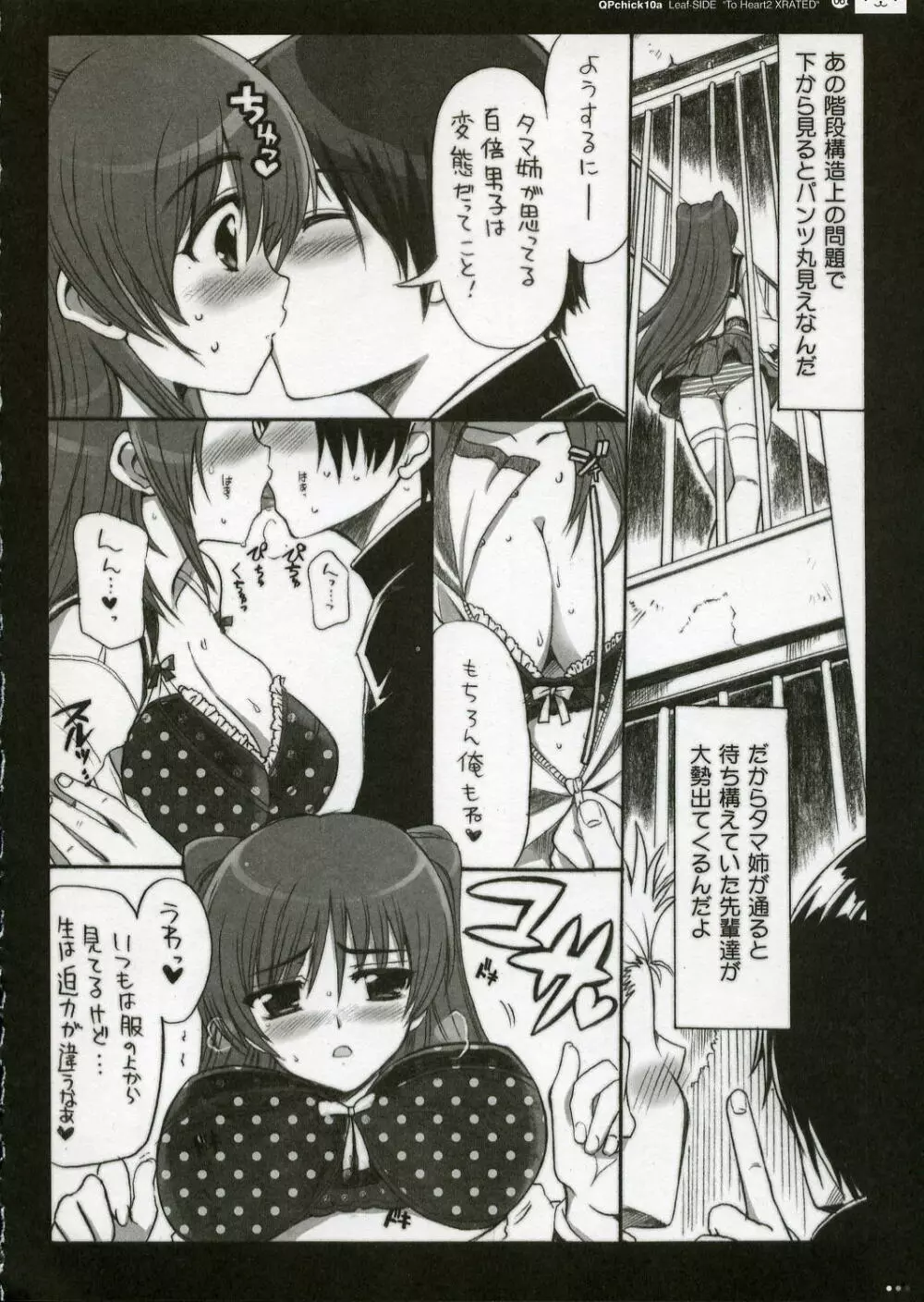 [QP:flapper (ぴめこ、トメ太)] QPchick10a Leaf-SIDE -Re:Re:CHERRY- (トゥハート2) [2006年4月] - page9