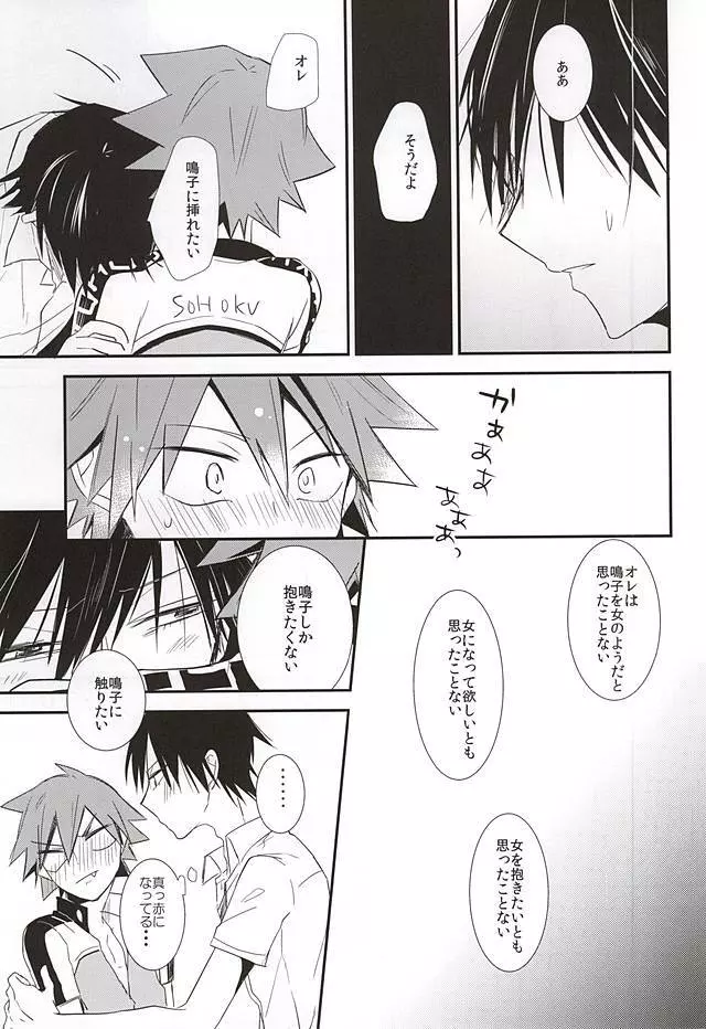 今泉俊輔が鳴子章吉に触るトコロ - page14