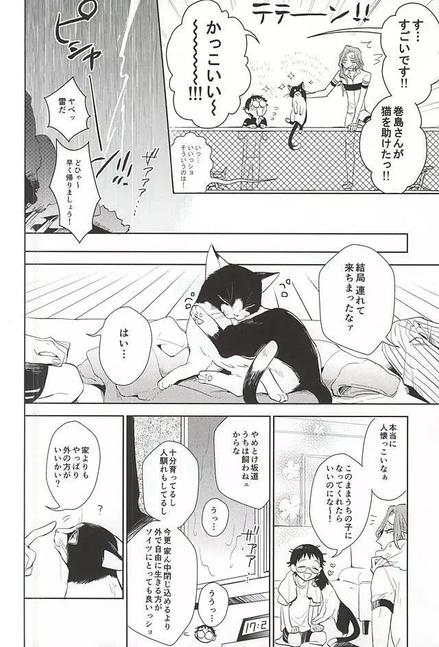 巻島さんが猫になってしまいました。 - page5