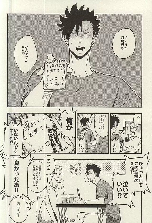 月島君は勉強中。 - page32