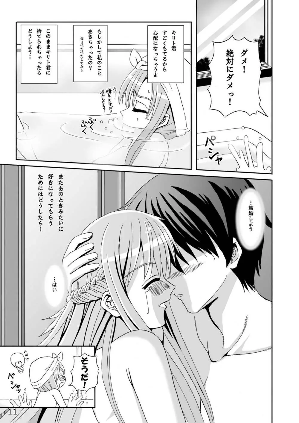 アスナさんの新婚日記 - page11