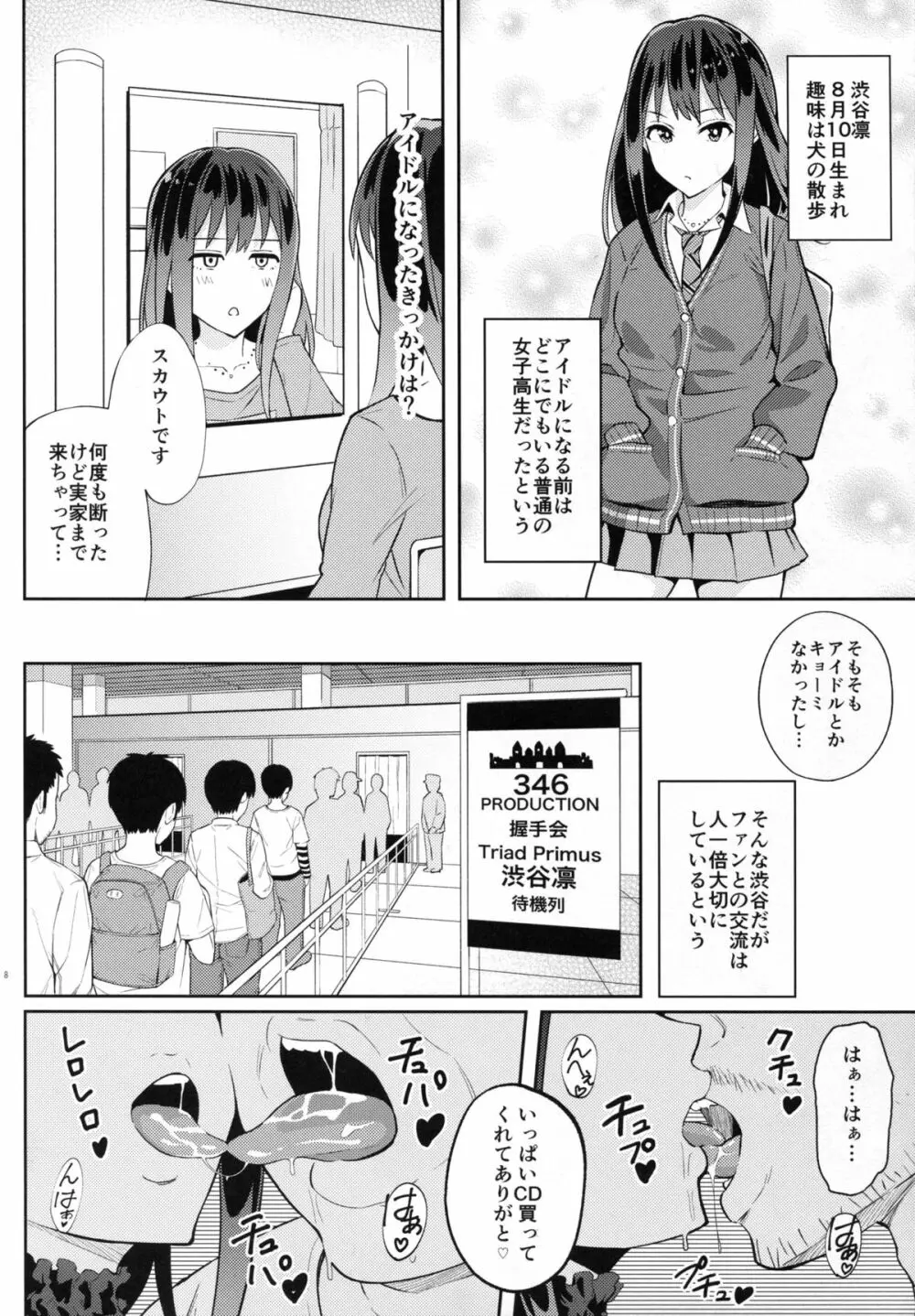 密着取材ドキュメント 渋谷凛アイドルの素顔 - page8