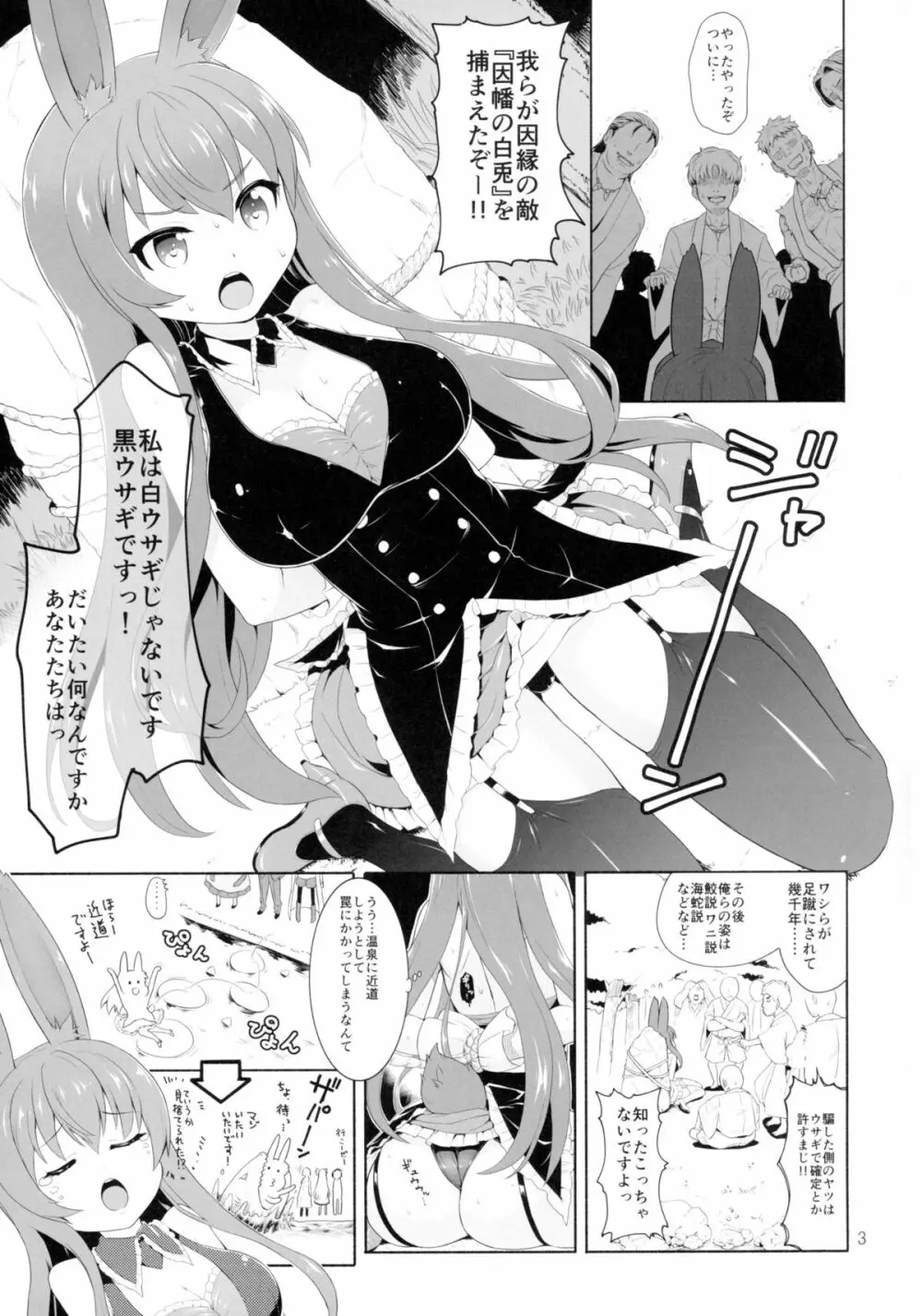 黒ウサギが白ウサギになっちゃうそうですよ!? - page2