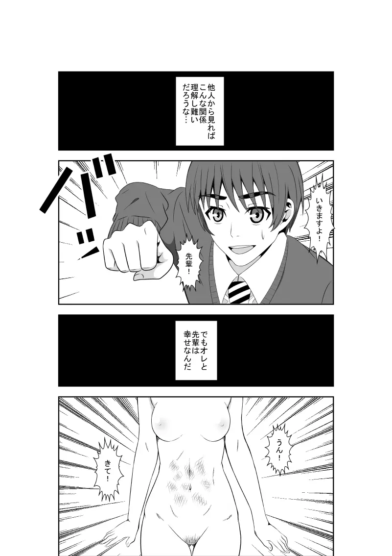 安達先輩はマゾである - page30