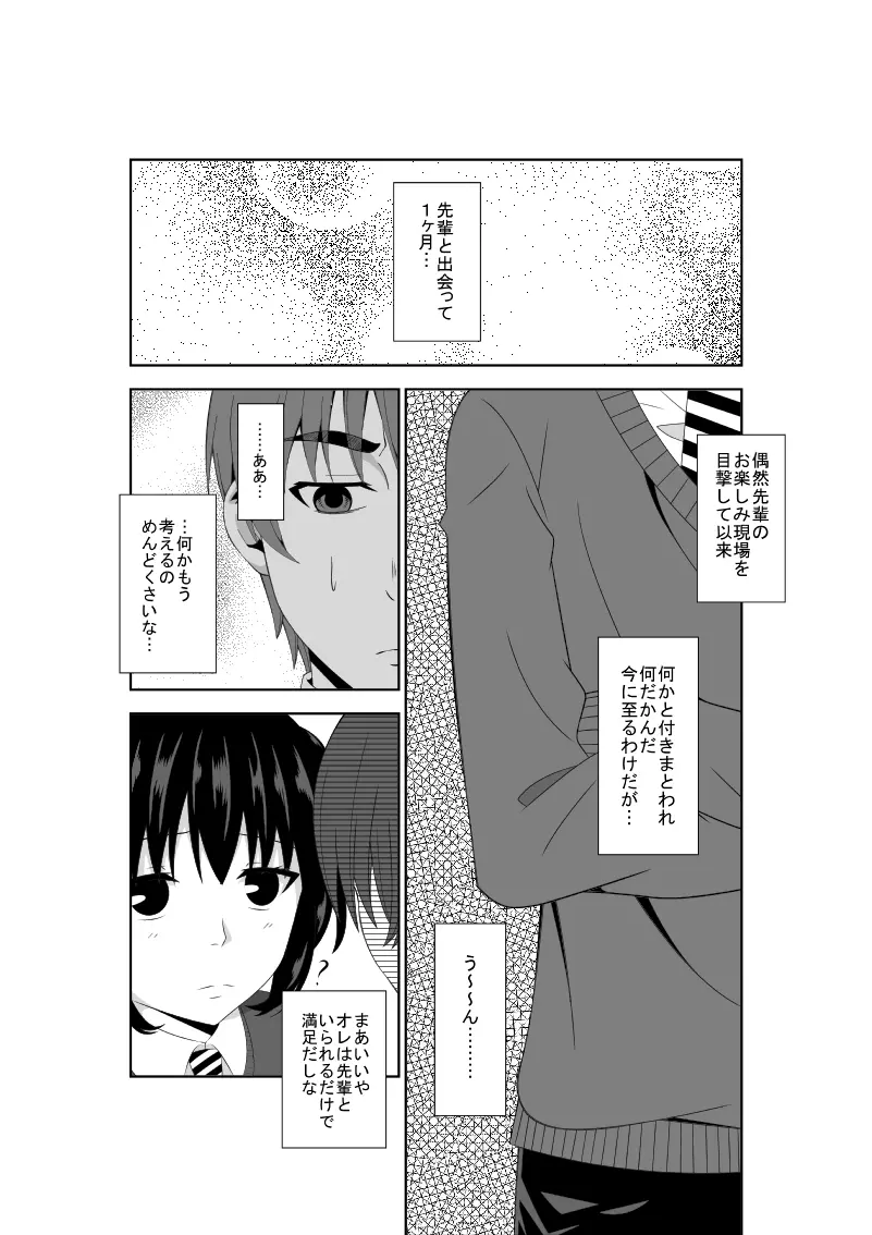 安達先輩はマゾである - page4