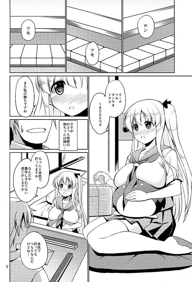 和ちゃんと2人で合宿する本 - page3