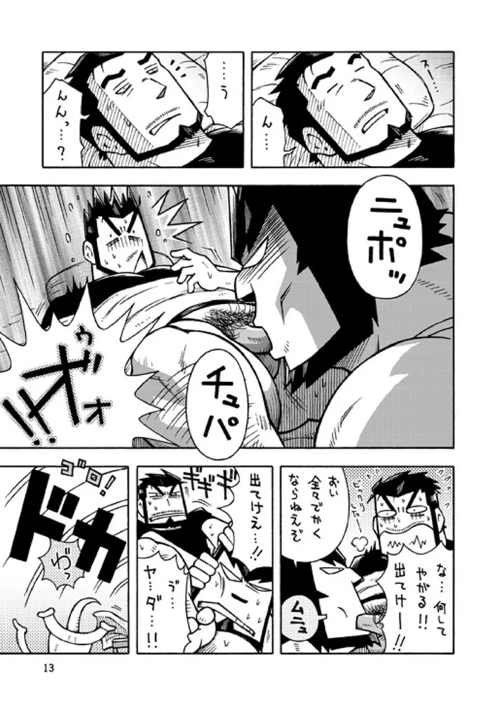 ガルヒュム本2 ガルカとヒュームのモグハウス - page12