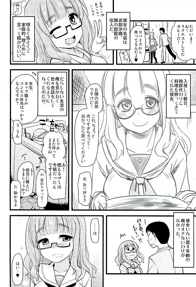 武部沙織ちゃんという彼女ができた話。 - page4