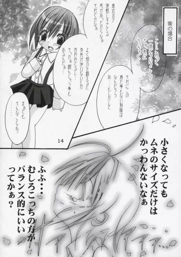 Imouto no Chuushin de, Ai wo Sakebu Gekan - page13