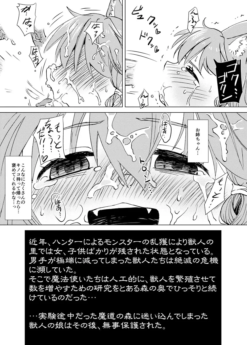 ケモノな娘とキノコのようなモノ - page27