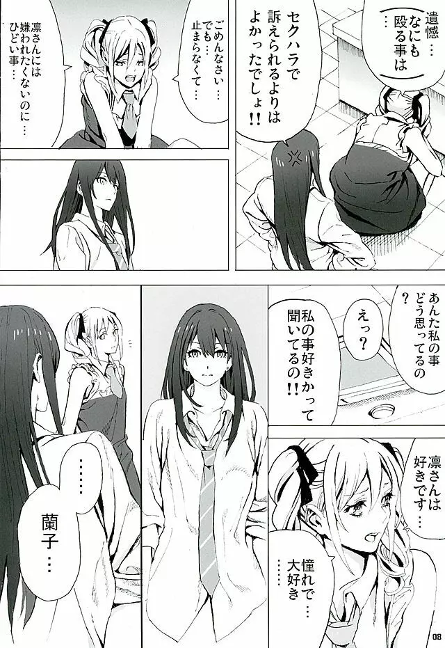 凛と蘭子の一番長い夜 - page7