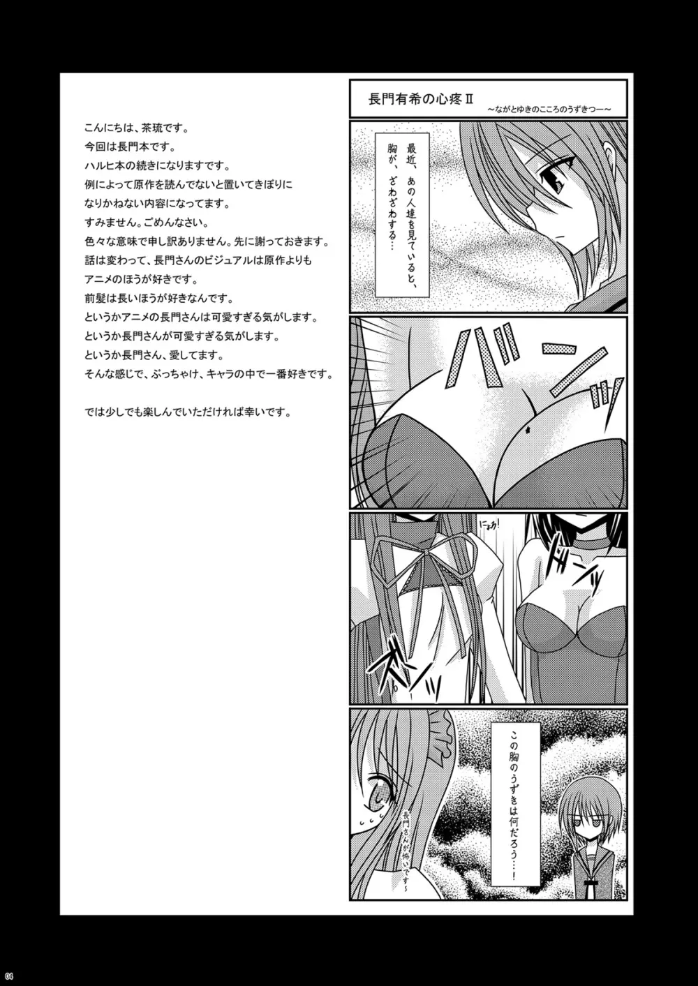 長門有希の体疼 - page4