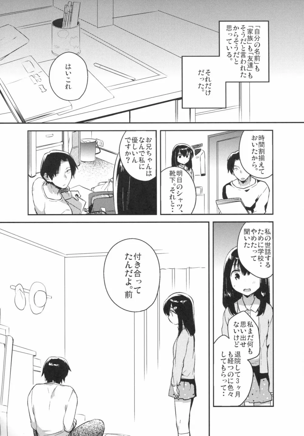 妹は記憶喪失 - page8