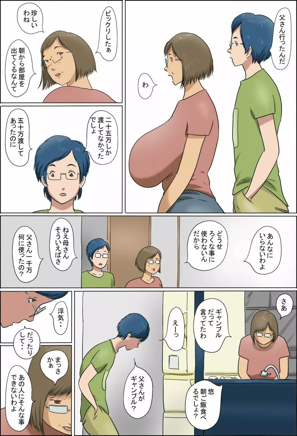 母と息子の家族性活 - page9