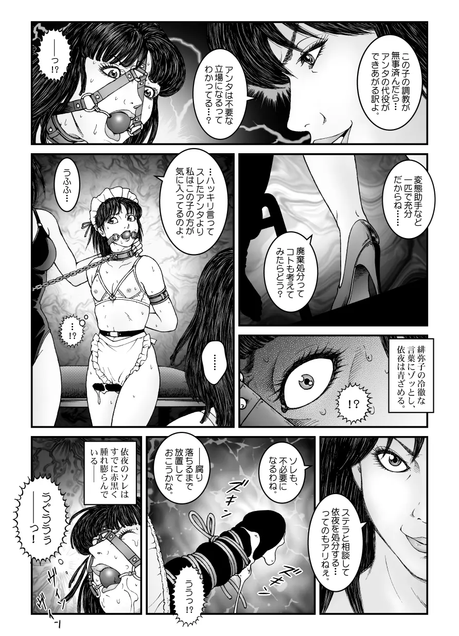 欲望回帰第542章 -強制女装美娼年拘束達磨アクメ地獄逝キ第3話W男の娘責め- - page24