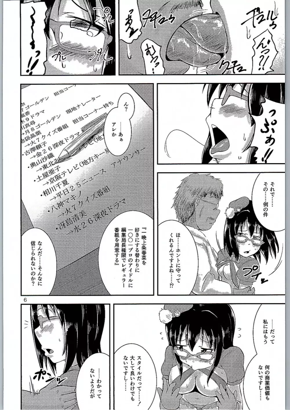 眼鏡の為なら枕だってする - page5