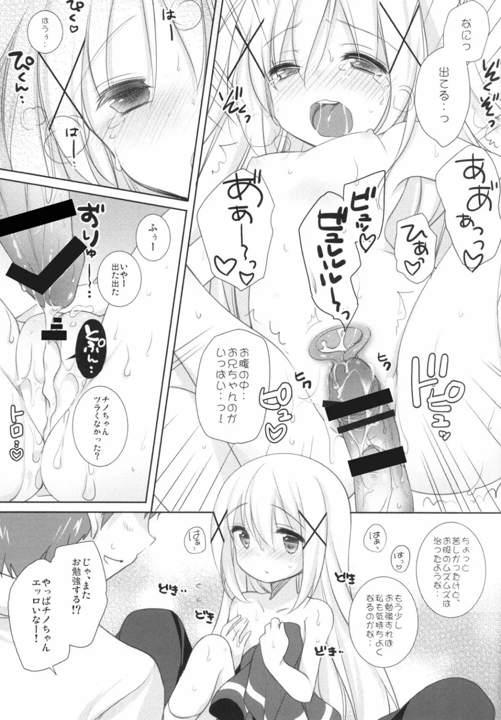 チノちゃんとナイショのお勉強 - page17