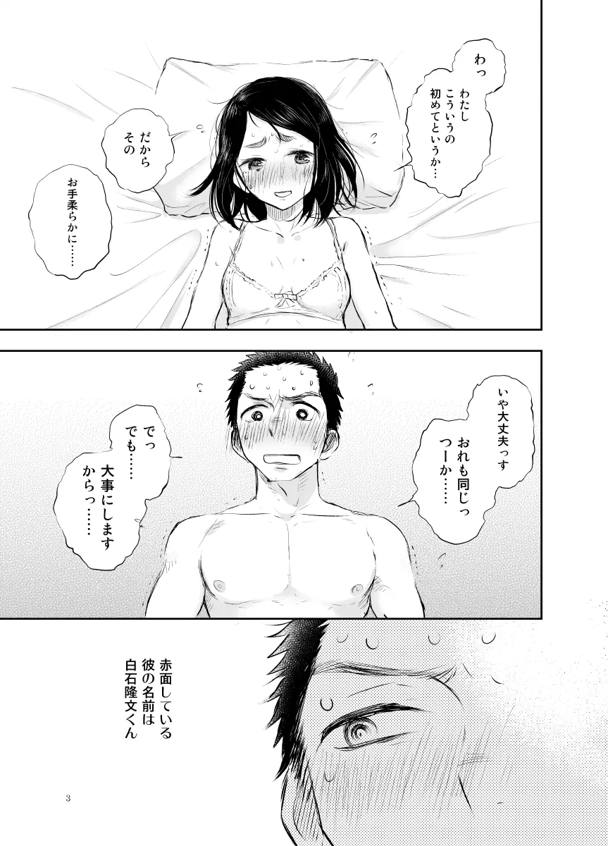 白石くんのいちにち。 - page3