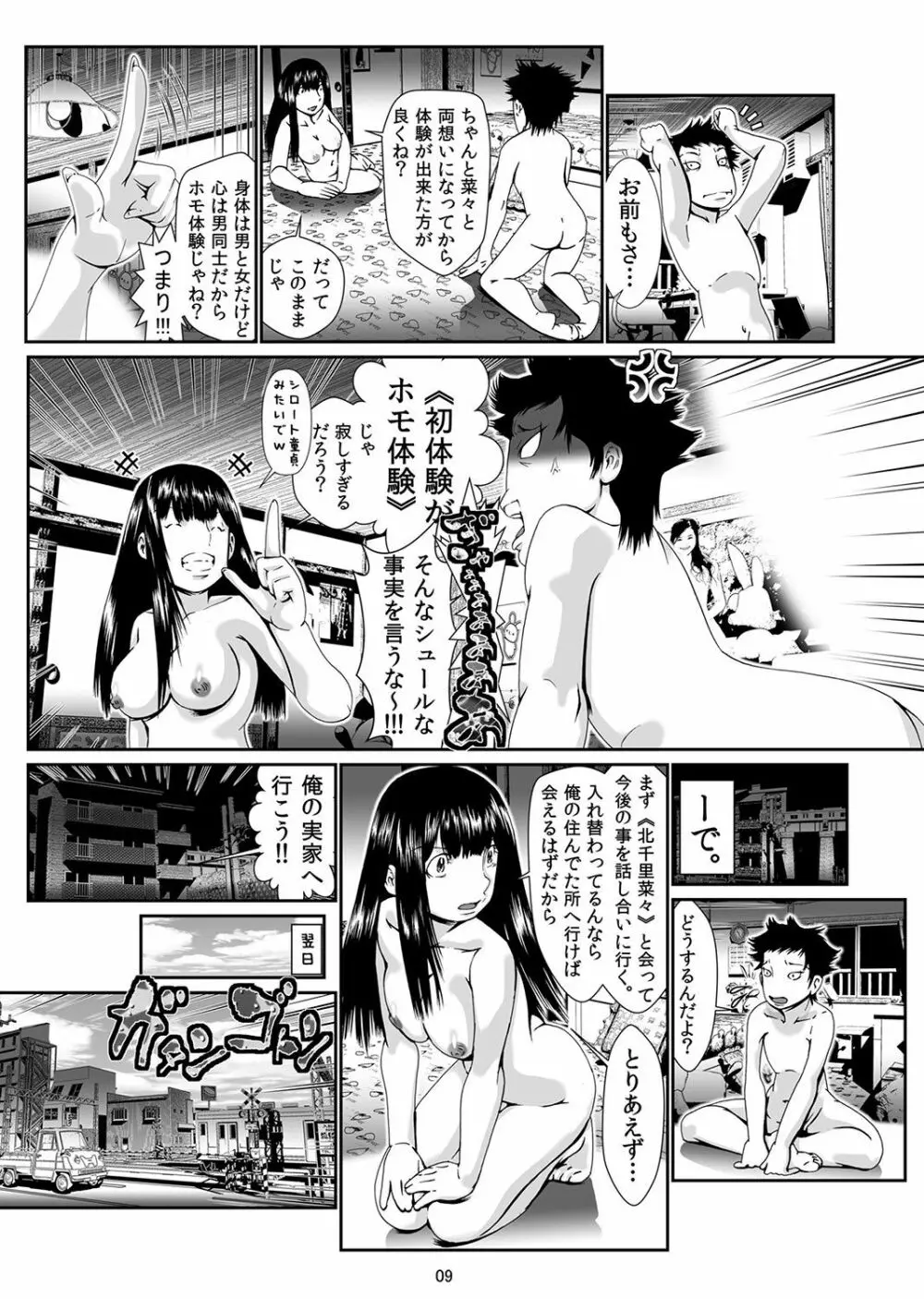 にょたいか・俺！～女の子ってキモチいい！！～ 1 - page54