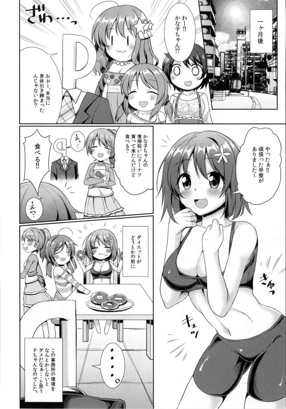 かな子のハイスピードセクササイズ - page23