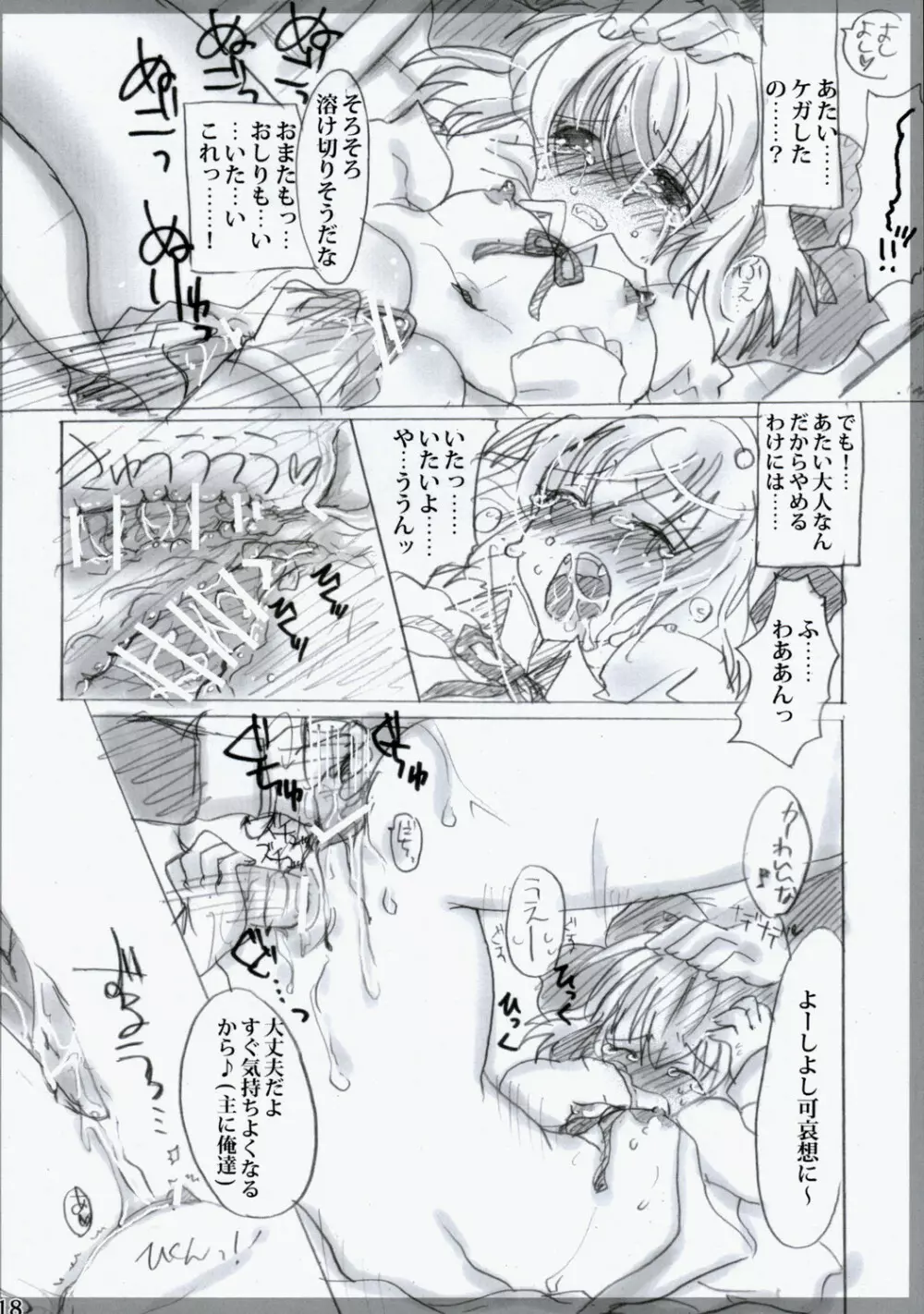 東方春画本 氷精遭難 - page18