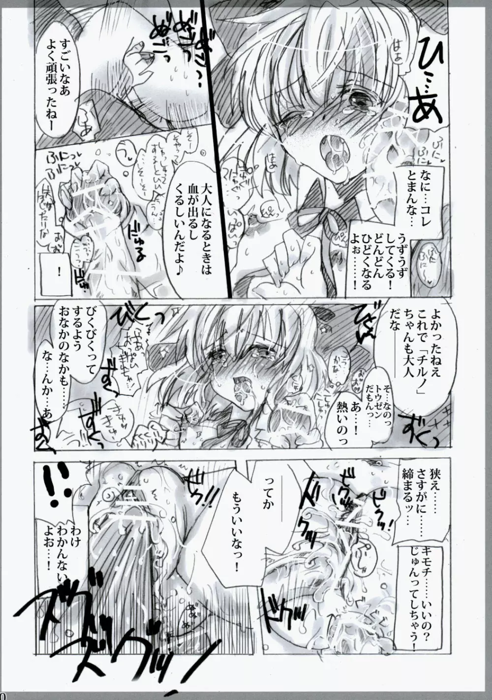 東方春画本 氷精遭難 - page20