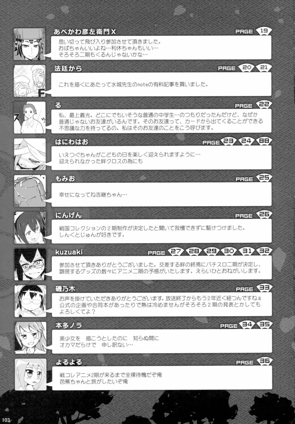 戦国コレクション合同本 コレクションズ - page102