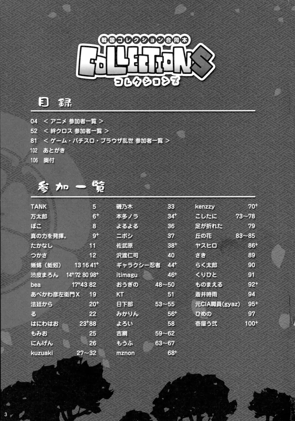 戦国コレクション合同本 コレクションズ - page2