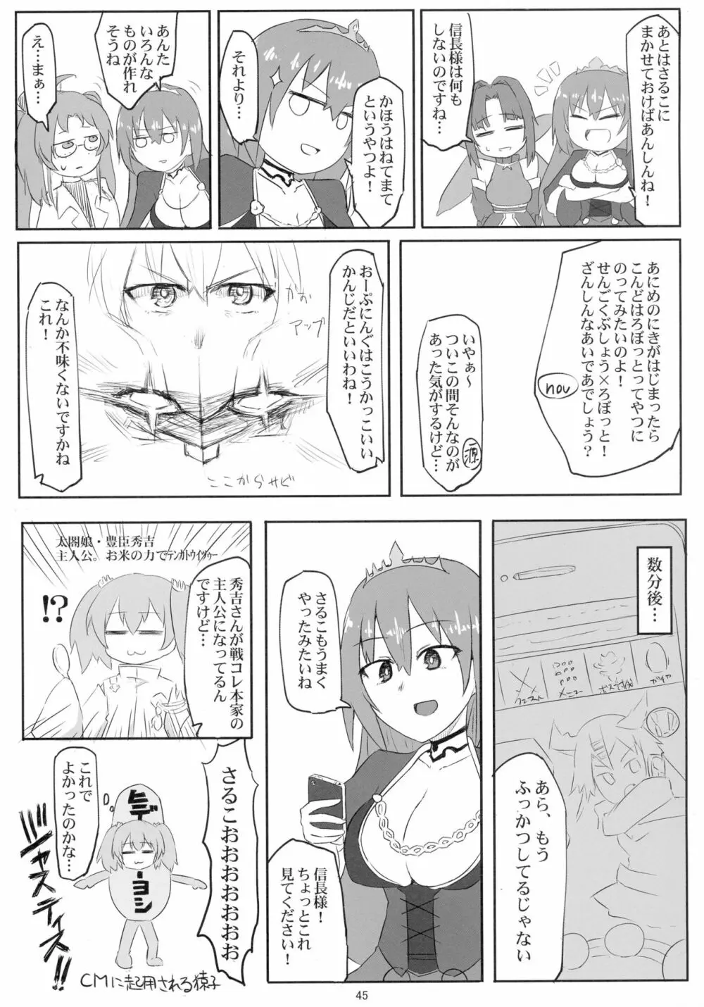 戦国コレクション合同本 コレクションズ - page44