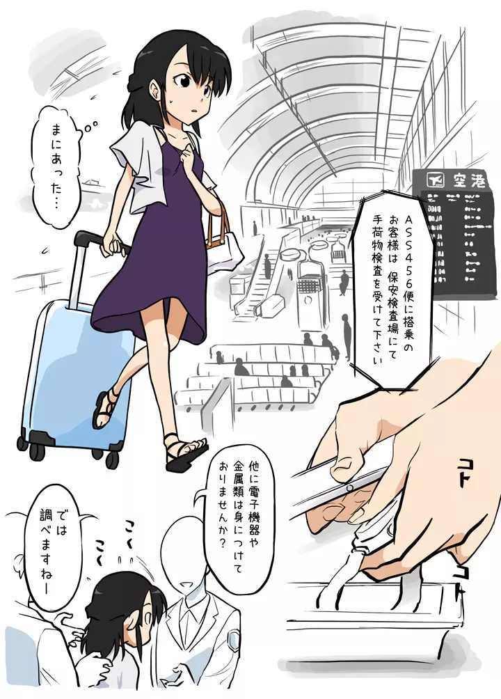 やりすぎな手荷物検査 - page2