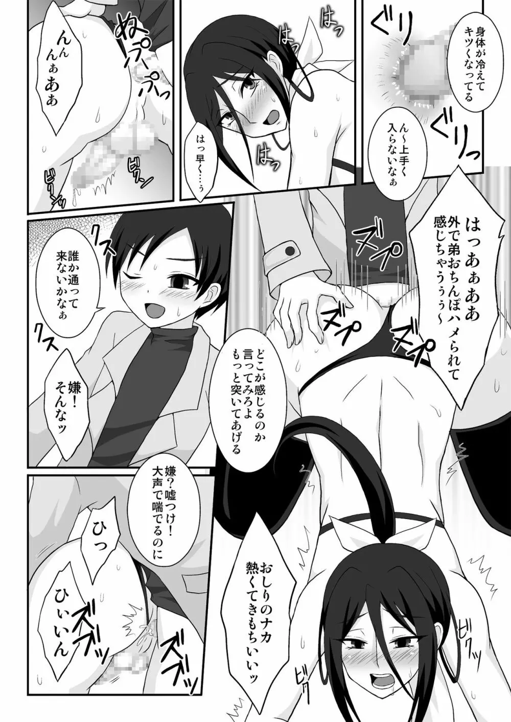 ひきこもり男姉ちゃん野外調教 - page13