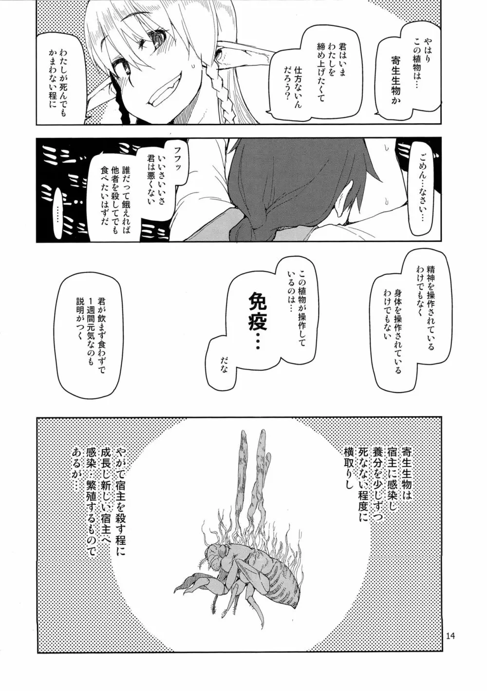 ドスケベエルフの異種姦日記 2 - page15