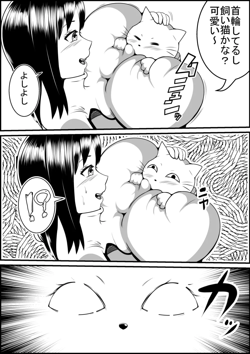 飼い猫がある日美女になったら - page5