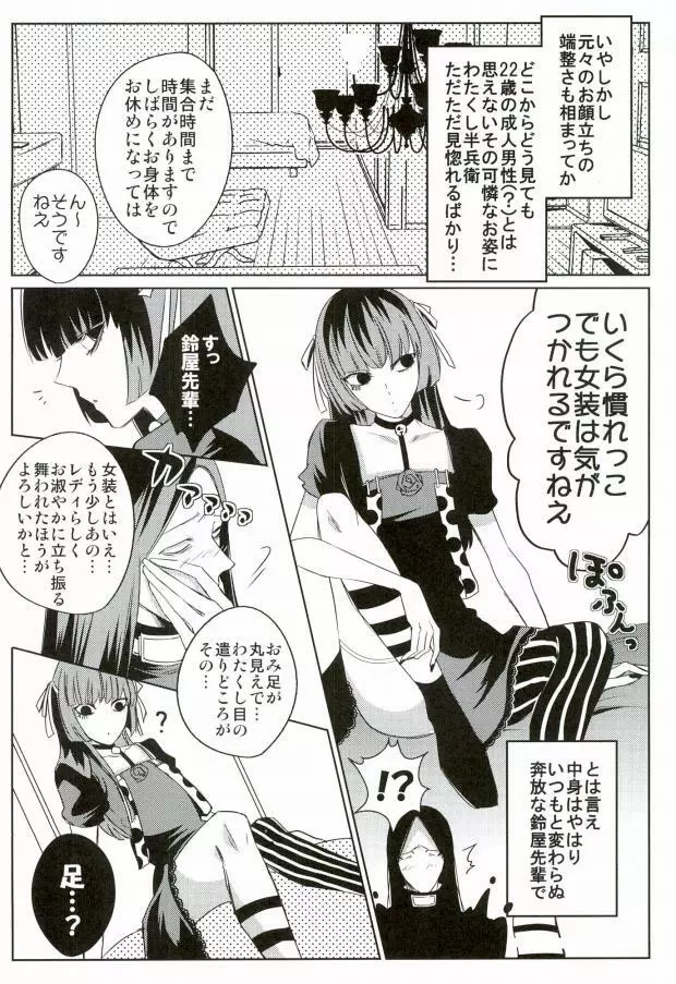 女装潜入捜査にはランジェリーが必要か? - page12