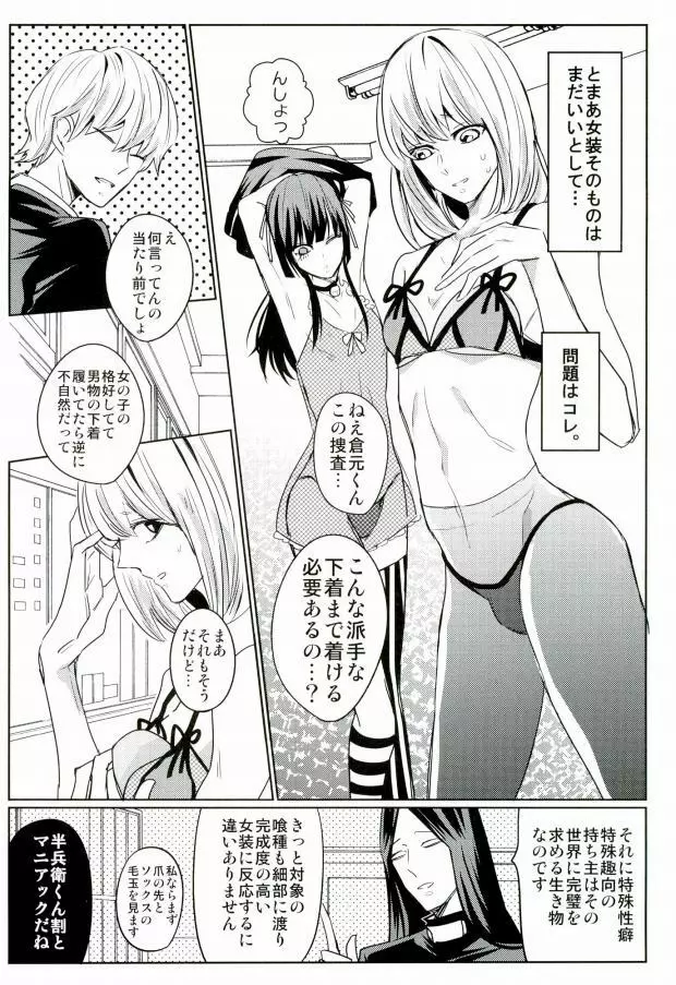 女装潜入捜査にはランジェリーが必要か? - page4