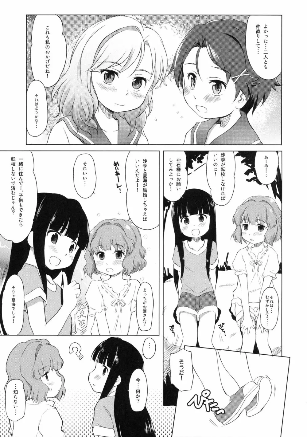 下田ではトキドキ少女たちは子づくりする - page4