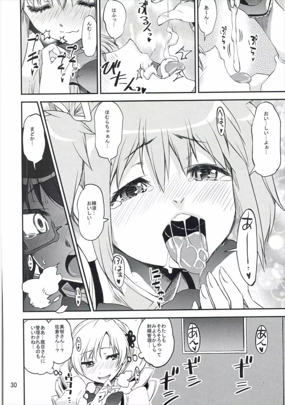 (C89) [かたまり屋 (カネツキマサヨシ, しなま) 濃縮!!ほむみるく (魔法少女まどか☆マギカ) - page29