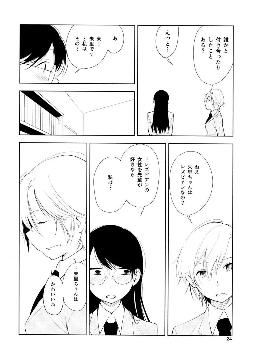 オレンジ 王子さまとアイコトバ - page24