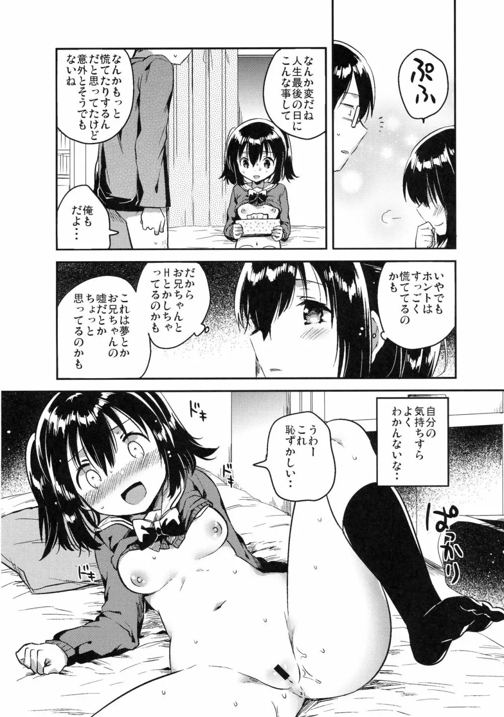 世界が滅亡するので妹とセックスする - page17